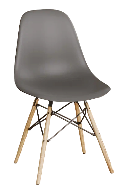 Стул Y-971 (ноги бук / серый пластик)