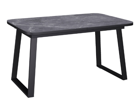 Стол AZ1200 черный/керамика мрамор черный