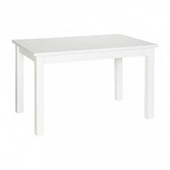 Стол Комфорт раздвижной 1300(1800)*800*770 эмаль (Белая эмаль)