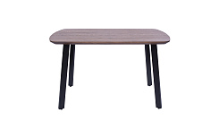 Стол Вэйв лайт 1300*800 мм Дуб Галифакс табак/Ноги КС-60*