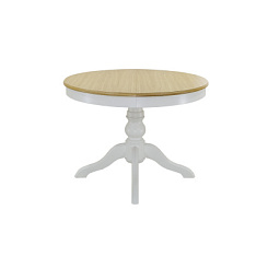 Стол Лотос D=1070(1500)*764 (тон 501 (комб) (столешница тон б/т / подстолье тон 201))