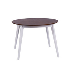 Стол ST Комо -2 D=1100(1480) (Столешница тон Арт. 11 / подстолье Арт 10)