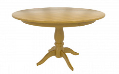 Стол Рич 1200*1200*765 (столешница тон дуб Т-07 / подстолье тон дуб Т-07 + патина орех темн.)